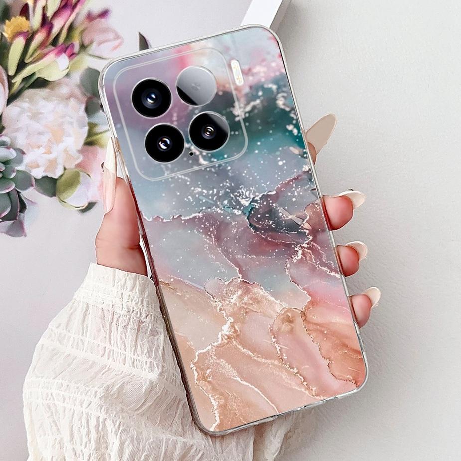 For Xiaomi Mi 15 Pro 5G Case New Fashion Painted Cover Soft Silicone Slim Phone Case For Xiaomi 15 Pro Mi15 5G Back Cover Fundas