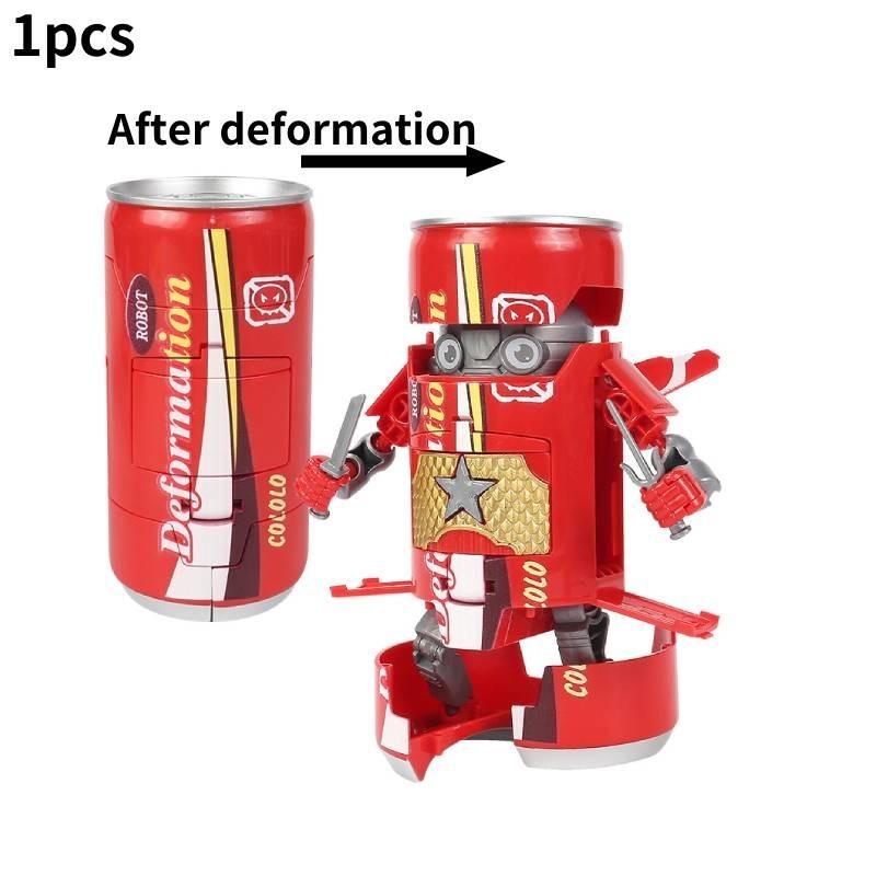 Trendy Deformable Car Robot Model For Kids Durable Abs Material Creative Toy
