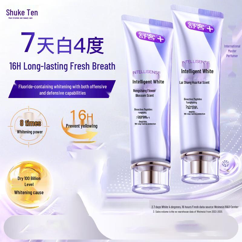 Shuke Smart Whitening Fluoride Toothpaste 120g