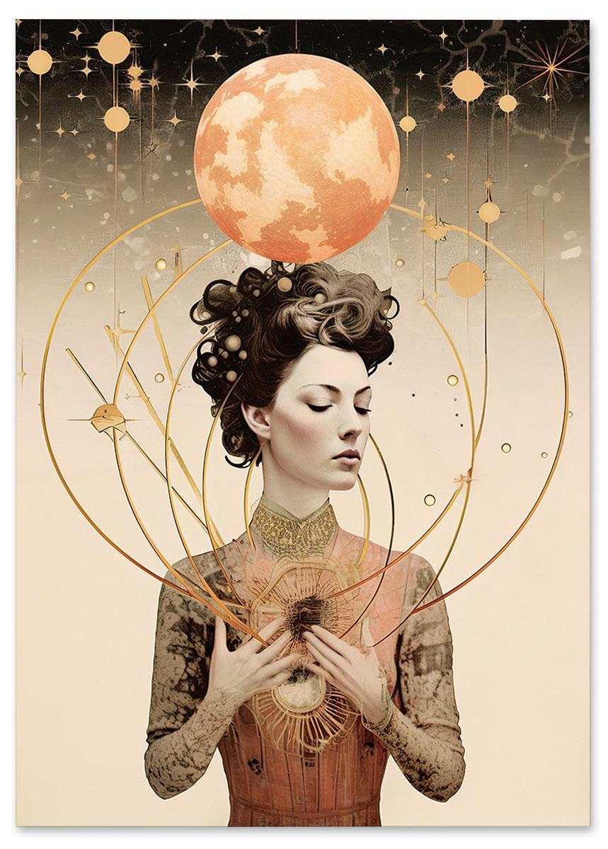 

Plakat kobieta z marsa 30x40 cm