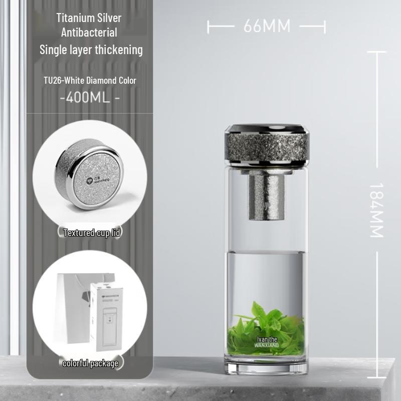 Wanxiang Antibacterial Glass Tumbler