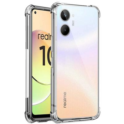 Clear Soft Silicone Drop-Proof Design Phone Case for Realme 10 8 8i 9i 9 Pro+ 5G 4G C30 C31 C35 Realme GT NEO 2 2T 3 3T Neo3t