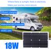 5000W Solar Panel Kit Modified Sine Wave 12V To 220V Solar Power System 18V Solar Panel+30A Charge Controlle Power Generation