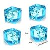 Cross-Border Snowflake Ice Cube Square Maltose Pinch Music Decompression Venting Slow Rebound Decompression Toy Wholesale