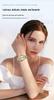 OFNS Classic Women's High-End Casual Luxury Quartz Wristwatch, Roman Numeral, Stud Design, Business-Commuting, Waterproof.