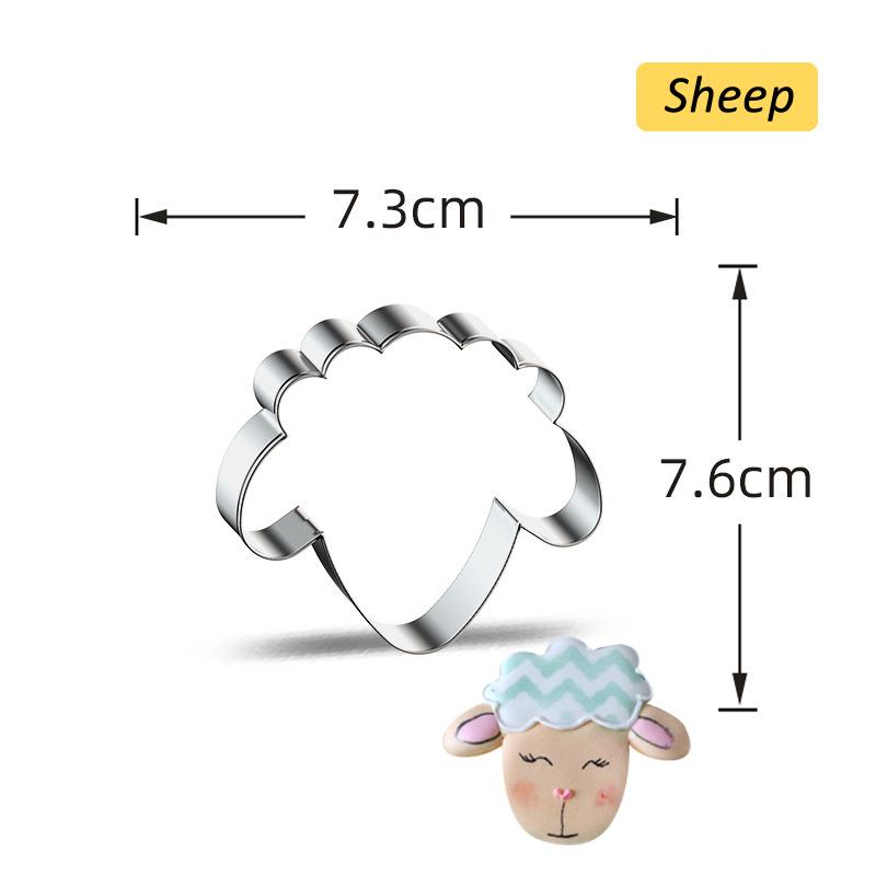 1PC Eid Mubarak Biscuit Mold Moon Star Church Camel Cookie Cutters DIY Cake Baking Tools Ramadan Kareem Party Home Decorations