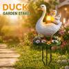 Acrylic Duck Yard Sign Lantern Pattern Ground Stake New Goose Garden Stake  Animal Yard Decor