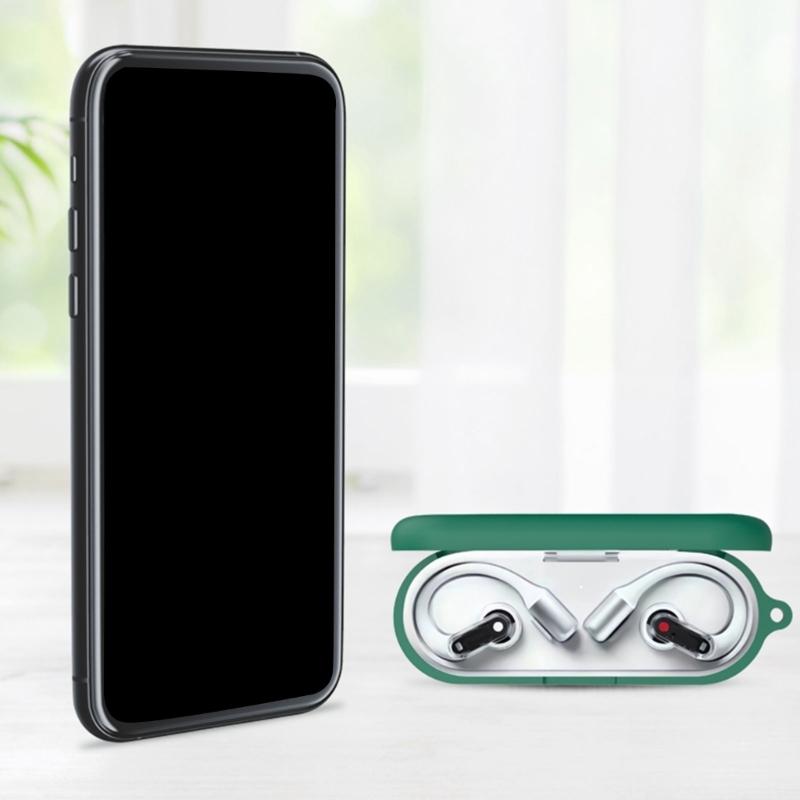 Scratchproof Carrying Case Shockproof Skin Suitable for Ear (open) Headphone Dustproof Housing Washable Silicone Sleeve