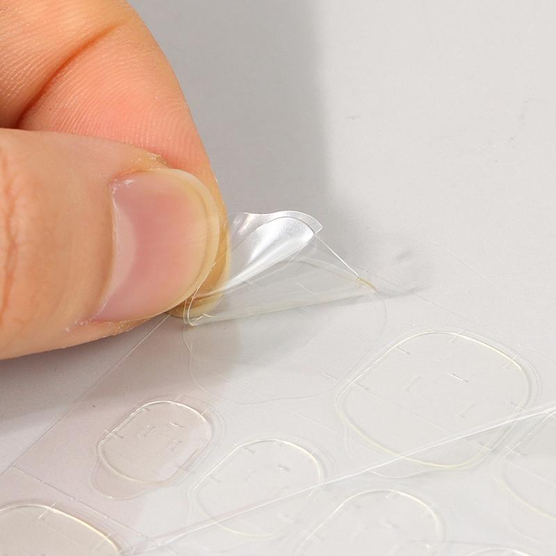 3000Pcs Double-Sided Nail Adhesive Stickers Waterproof Breathable Transparent False Nail Glue Sticker Jelly Nail Tips Diy Tools