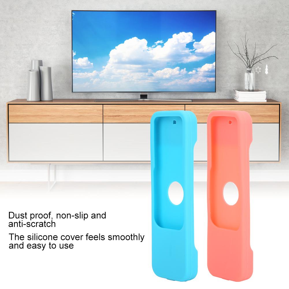 2Pcs Non-Slip Protective Silicone Cover Case Fit for TV 4K 4th 5th Generation Remote
