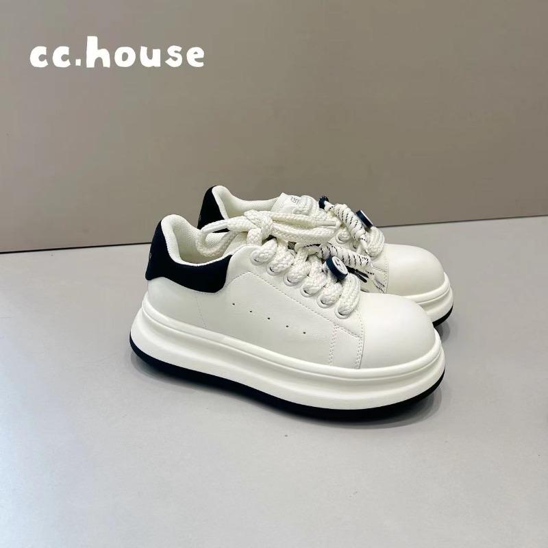 

Кожаные толстоподошвенные увеличивающие рост маленькие белые туфли женские новые универсальные дышащие спортивные и для отдыха модные туфли кеды женские туфли 40 чёрный