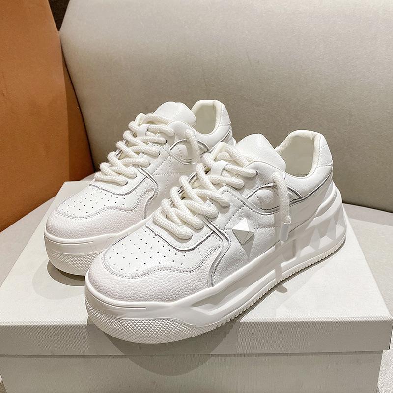 Fashion Woman Shoes Women Chunky Sneakers Platform Casual Sport Shoes Vulcanized Tennis Female Basket Femme Thick Bottom Daddy Shoe