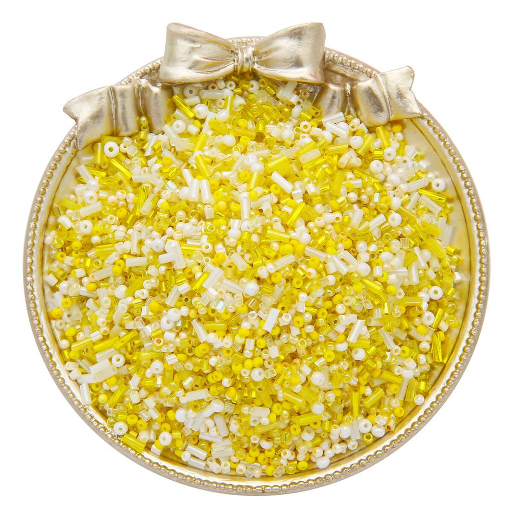 20g/Bag 1.5-4.5mm Japan Seed Beads Mixed Delica Round Glass Beads Mix Colors and Size Glass Twist Bugle Tube For Clothing Accessory