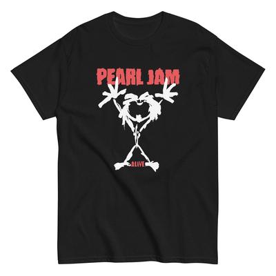 Maglietta Vintage Grunge Rock Music e Maglietta per Bambini Jam-Alive Graphic Tee S-5XL