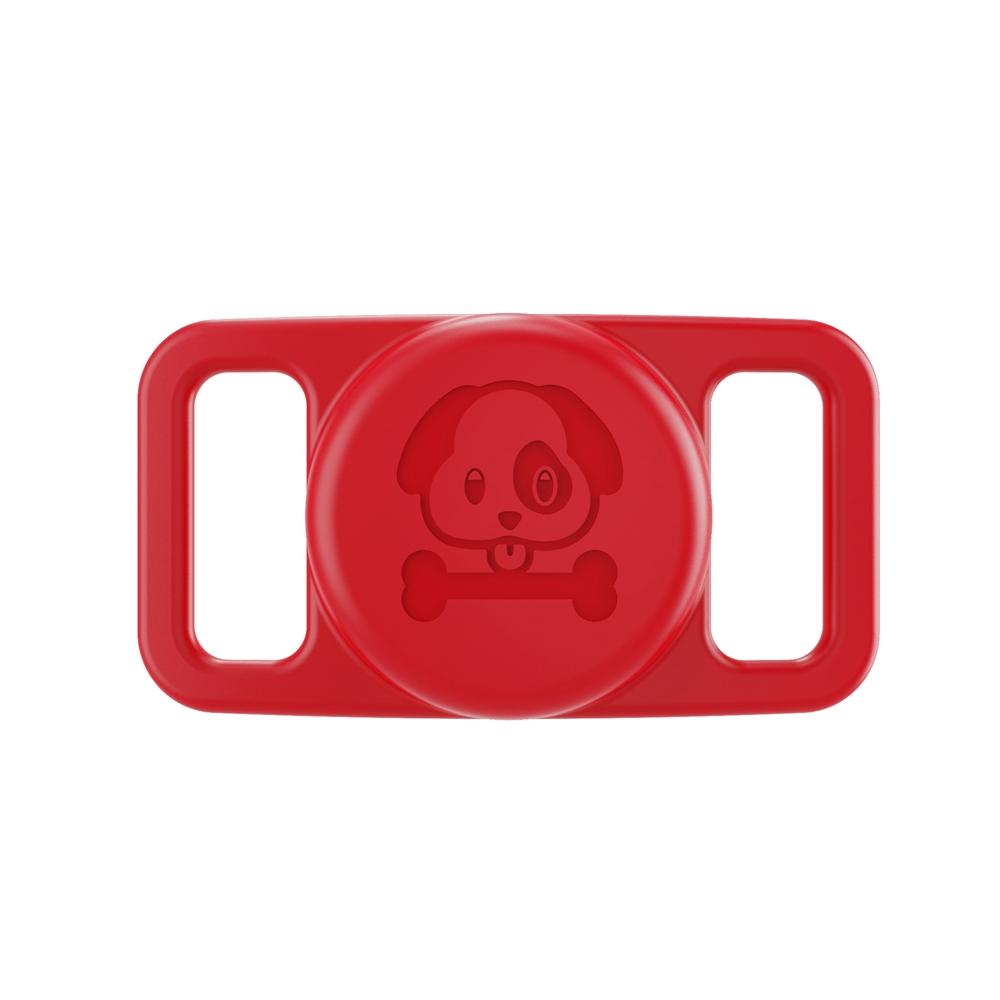 Protective Silicone Case for AirTag GPS Locator Pet Dog Cat Collar Waterproof Soft Holder for Air Tags GPS Tracking Device