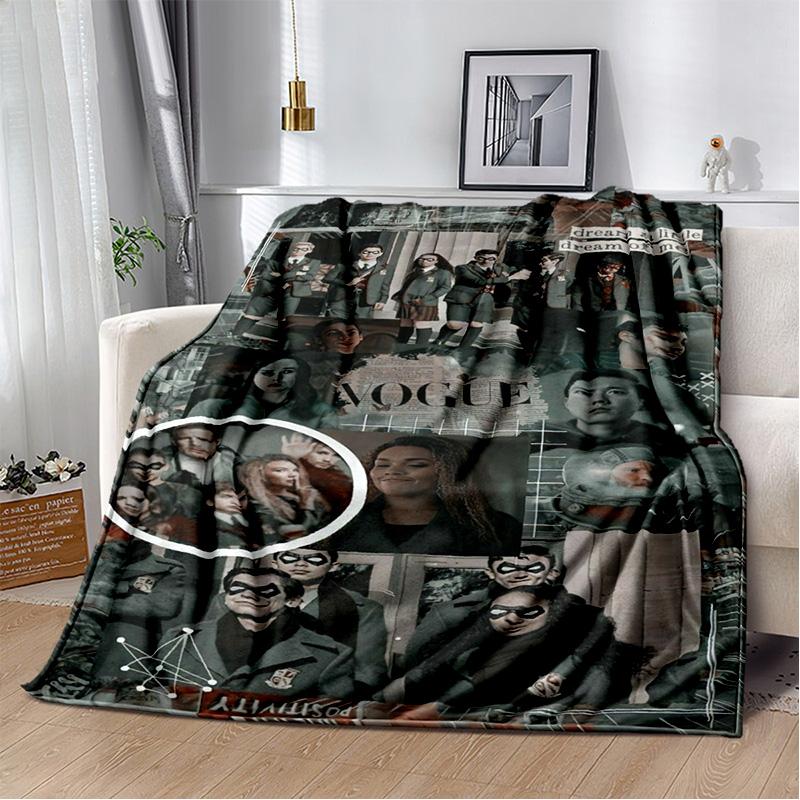 The Umbrella Academy TV Movie Soft Plush Blanket,Flannel Blanket Throw Blanket for Living Room Bedroom Bed Sofa Picnic Cover Kid