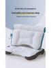 Second-Generation Anti-Traction Cervical Neck Support Pillow with Feather Silk Cotton Filling