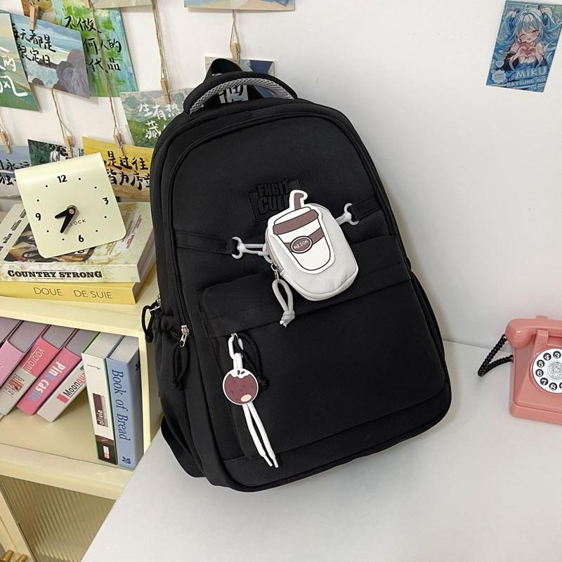 The Schoolbag Is High-value, Sweet and Cute, and the Schoolbag Is Casual, Simple, Light and Versatile.