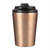 350ml/12oz Double Stainless Steel 304 Coffee Thermos Mug Leak-Proof Non-Slip Car Vacuum Flask Travel Thermal Cup Water Bottle
