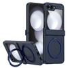 Magnetic Wireless Charging Flip Phone Case With Rotating Stand Galaxy Z 8 7 6 5 4 3 Shockproof Hard Cover