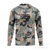 Mens Quick-Dry Long Sleeve Hooded Fishing Shirt UV Protection Outdoor Sportswear Breathable Milk Silk Cycling Jersey