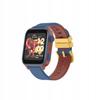 Smartwatch dla dzieci bemi linki2 4g lte gps lbs tętno termometr niebieski