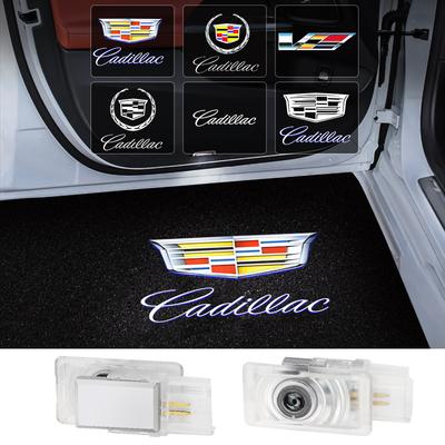 2 шт. Світлодіодний синій проектор Welcome, дверна лампа для CT5 CT6 XT4 XT5 XT6 ATS SRX XTS CTS, аксесуари, стайлінг автомобіля