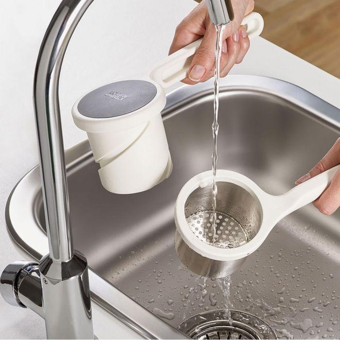 Mandoline multifonction - helix - presse purée - plastique - design contemporain - 1 pièce