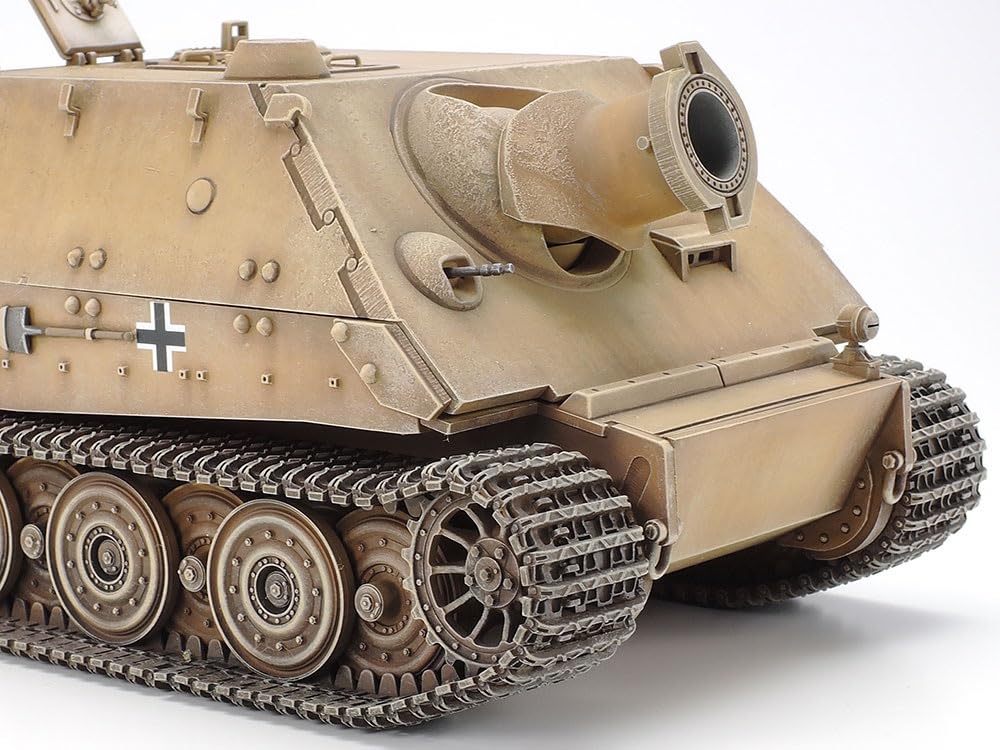 Tamiya 1/35 Military Miniature Series No. 177 German 38cm Assault Mortar Stormtiger Plastic Model Kit 35177
