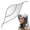 Klarer Wiederverwendbarer Wasserdichter Regenhut mit Breiter Krempe für Damen Outdoor Reisen Wandern Gartenarbeit Einkaufen Strand Windschutz