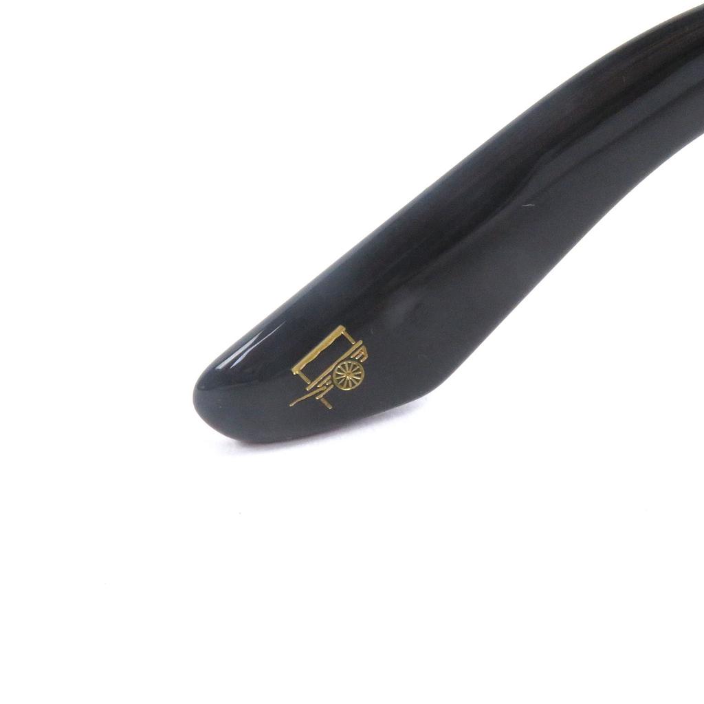 Excellent MOSCOT sunglasses DAHVEN Eyewear Black Blue Lens mens Used