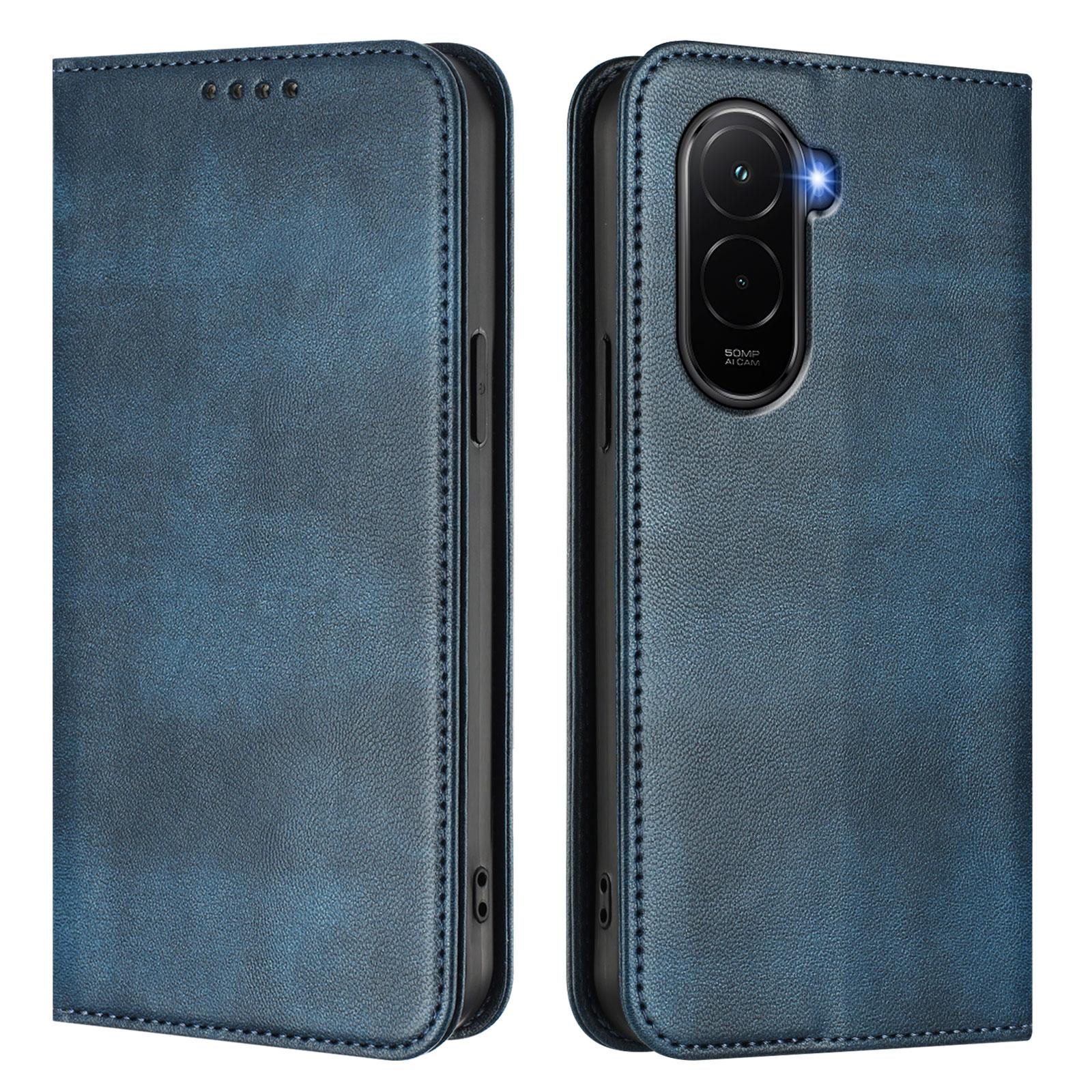 

Для Xiaomi Poco M7 Plus 5G/M7 4G (169мм) Чохол-гаманець Ретро Текстура Блокування RFID Шкіряний Чохол для Телефону