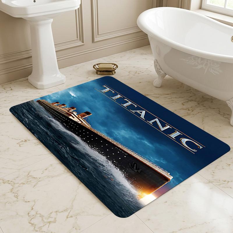 Titanic Journey Living Room Nonslip Area Rug Soft Carpet For Bedroom Game Playroom Sofa Office Home Decor Doormat Christmas Gift C9262057
