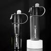 Insulated Spray Mist & Sip Water Bottle 600ml Cool Sports Bottle  for Fitness & Outdoor