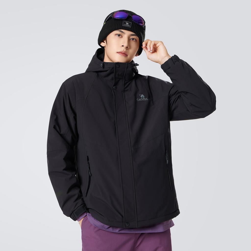 CAMEL Capsule Collection, Multicolor Water Repellent Thermal Fleece Lined Anti Static Windproof Adjustable M13CA6V128A