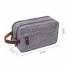 Men's Large Capacity Waterproof Toiletry Bag for Travel and Outdoor Use