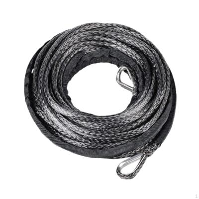 Corde de remorquage synthétique de 15,6 mm, accessoire polyvalent avec gaine