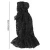 Lace-up Bow JK Calf Long Socks Transparent Lolita Stars Knee High Socks Leg Warmers Mesh Y2k Loose Stockings Spring Summer