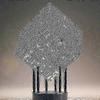 Magik Chroma Cube Glass Sculpture Home Office Desktop Ornament Housewarming Gift