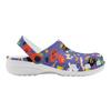 Women Men EVA Garden Clogs Printed Lightweight Breathable Slip On Shoes Beach Pool Bathroom Home Casual Outdoor Wear