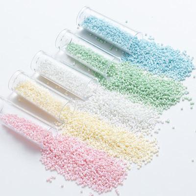 1,6 mm massive antike Imitationsglas-Saatperlen, 1000 Stück, 5 g für die DIY-Schmuckherstellung