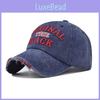 The Wash Black Vintage Style Baseball Hat With Breathable For Outdoor Activities