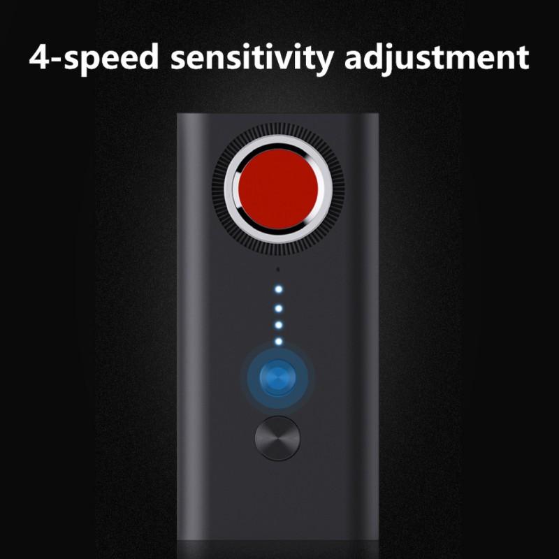 T1 Spy Gadgets Hidden Camera Detector RF GSM Signal Wireless Lens Laser Detection Wiretapping GPS Tracker Sound Mini Bug Finder