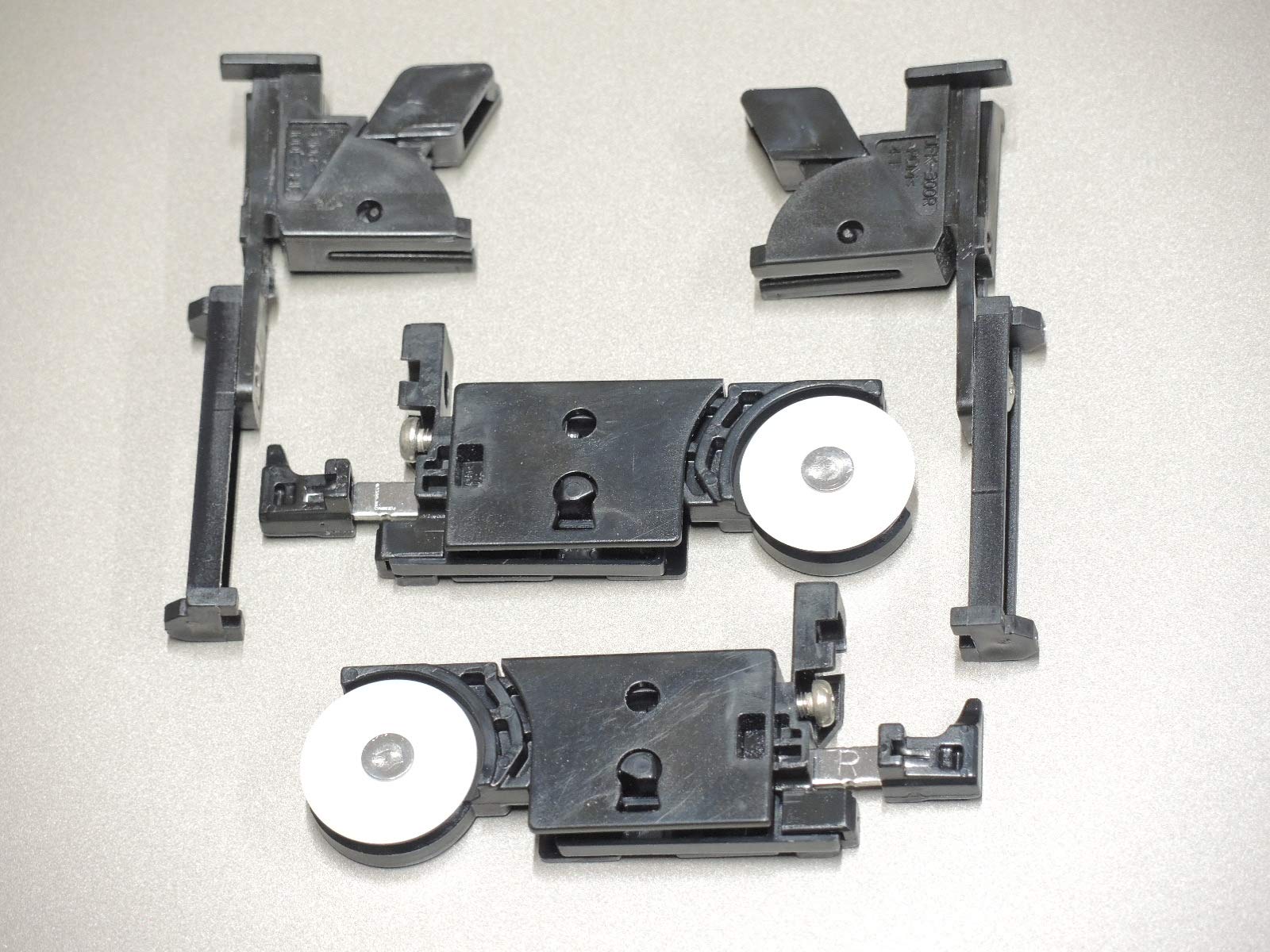 

LIXIL Maintenance Door Rollers and 1 JFKT301FR LIXIL Tostem Maintenance Parts, (Left Right, each) + JFKT301FL,
