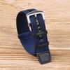 20mm 22mm Nylon Genuine Leather Strap for Khaki Field Watch Green Black Grey Replacement Wristband Men Outdoor Sport Watchband