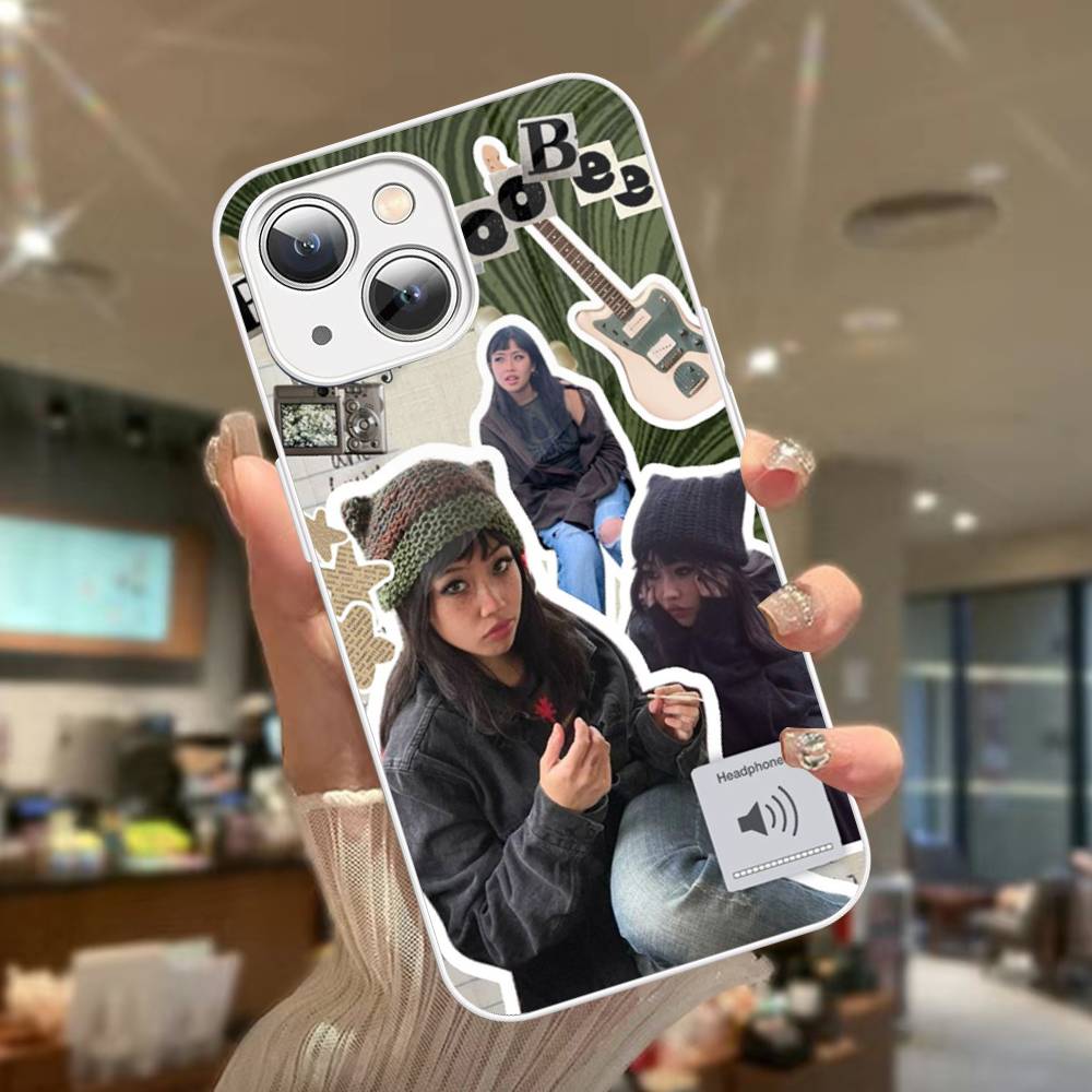 Singer B-Beabadoobee Tempered Glass For Iphone 14 13 12 11 Pro Mini XS MAX 14Plus X XS XR Fundas