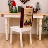 Chair Festive Christmas Covers In Red And Black Plaid For Holiday Home Decor