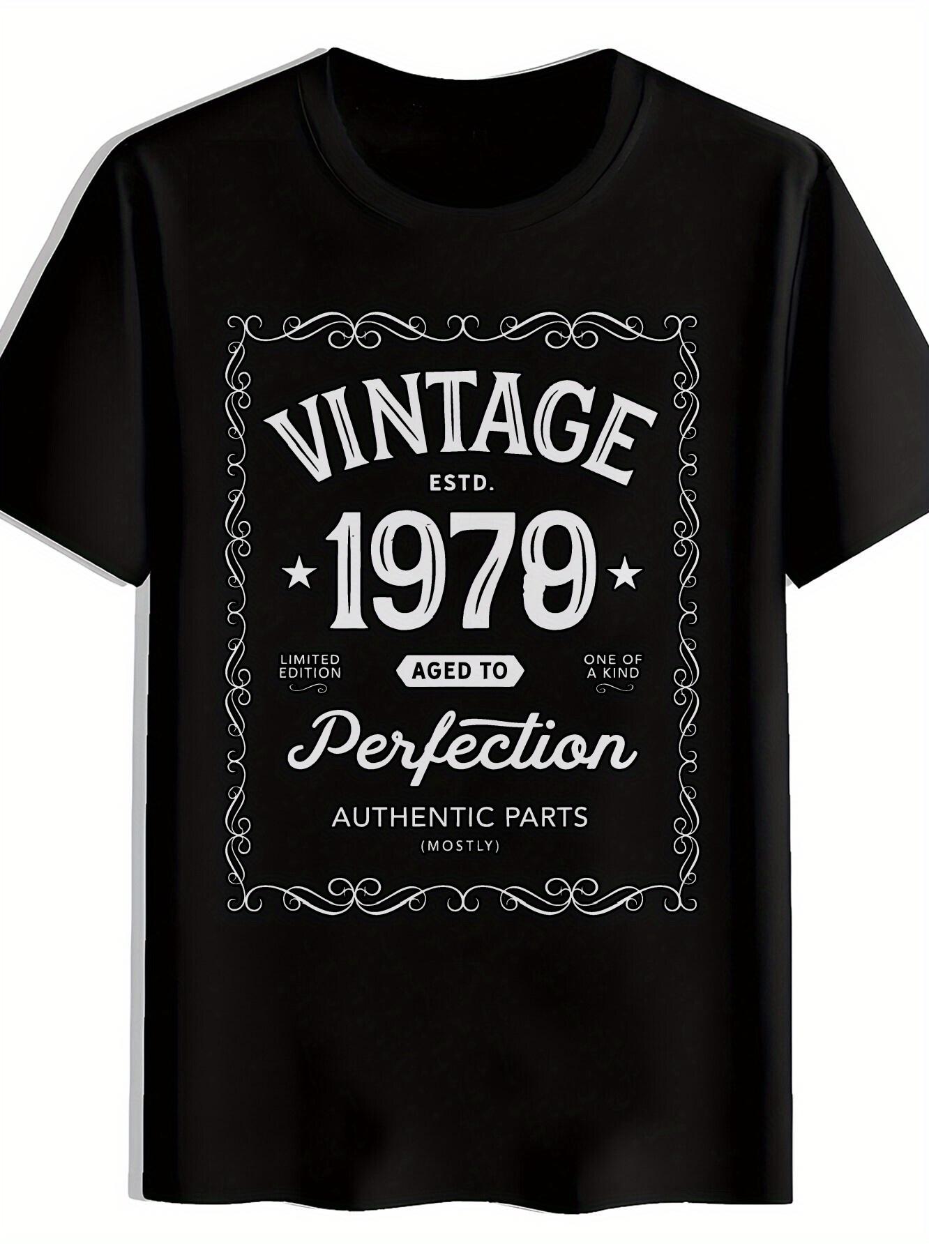 Vintage 1979 Retro Graphic T-shirt - Limited Edition 40th Anniversary Design XXXL