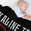 Alkaline Trio Punk Band Logo - Skull Heart Text Throw Blanket sofa bed Plaid Retros For Sofa Thin Blankets