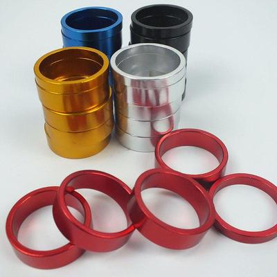 Colored Aluminum Alloy Headset Spacer for Bike Forks